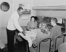 ACF Parlor-Cafe Car of the Old Dominion of the RF&P 1945-50 5 x 7 Photo picture