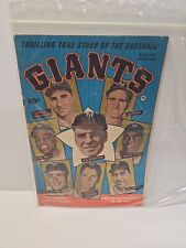 1952 Thrilling True Story of the Baseball Giants 1951 With Willie Mays picture