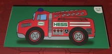 New 2020 My First Hess Toy Fire Truck Plush in Original Box with Lights & Sounds picture