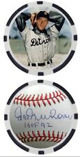 Hal Newhouser - DETROIT TIGERS - POKER CHIP  **SIGNED** picture
