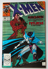 Marvel Comics The Uncanny X-Men #256 Copper Age Psylocke Mandarin Claremont Lee picture