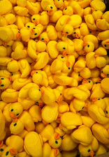 100 Mini Ducks - 3D Printed 3 Color - 1 Inch Figurines – Cruise Duckies picture