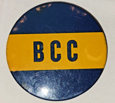 Vintage BCC Pinback Button Badge Bethesda Chevy Chase Baseball ???  nb picture