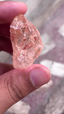 155Carat Top Quality Rough Morganite Clean piece Facet Grade quality From @Brazi picture
