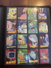 2009 Topps SpongeBob SquarePants Series 1 Full Base Set Minty picture