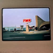Vintage 1966 TWA Flight Center Slide JFK Idlewild Airport New York Saarinen Eero picture