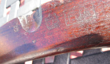 ww1 german orginal militaria -sporterized wood picture