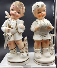 Vintage Brinn's Boy & Girl Figurines 8.5
