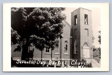 J87/ Salem West Virginia RPPC Postcard c1950s Seventh Day Baptist Church  635 picture
