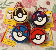 Pokémon x Target Bag Charms 30th Year Anniversary Complete Set Of 4 NWT Sold Out picture