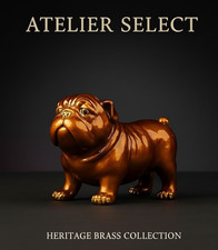 Heavyweight Heritage Pug: 1kg Solid Brass by Atelier Select picture