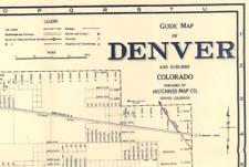 Vintage Denver News Co Map Of Denver picture