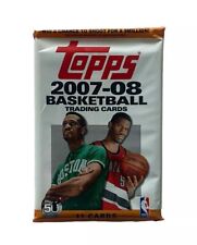 2007-08 Topps NBA Basketball (11 Cards) SEALED Kevin DURANT RC Car Retail PACK picture