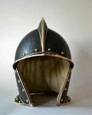 18GA Brass Medieval Greenwich Burgonet Helmet Museum Historical Helmet picture