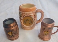 Olympia Beer Mini Steins/Toothpick Holder Lot Vintage. T0010 picture
