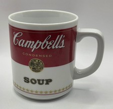 Vintage 1981 Campbell's Condensed Soup Mug Coffee Cup Corning Genuine Porcelain picture