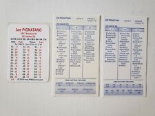 Joe Pignatano 1957 to 1960 APBA and Strat-O-Matic Card Lot of 3 Cards picture