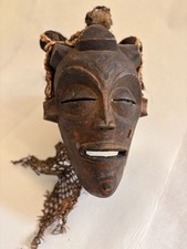 Chokwe Mask, wood and fiber picture