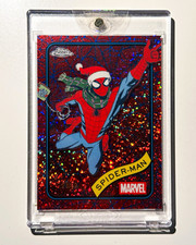 2025 Topps Chrome Marvel Spider-Man #101 EMPLOYEE EXCLUSIVE 23/62 picture