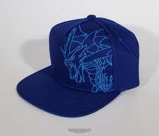 🚦Pokemon Mega Gyarados Blue Flat-Bill Baseball Cap / Hat - NEW picture
