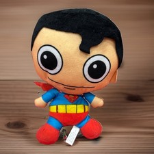 Vintage 2015 Toy Factory DC Comics Superman Plush Cute Big Eyes picture