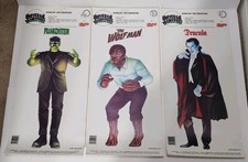 Vintage 1991 Universal Studios Monsters Window Klingers Clings Never Used NOS picture