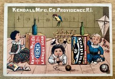 Soapine Victorian Trade Card, French Laundry Soap, Children in Playroom picture