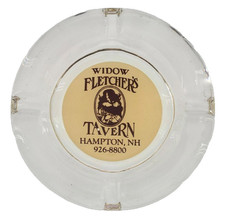 Vintage Marketing Ashtray / Widow Fletcher's Tavern / Hampton New Hampshire NH picture