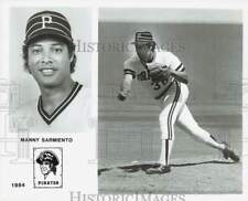 1984 Press Photo Manny Sarmiento of the Pittsburgh Pirates - lrs28502 picture