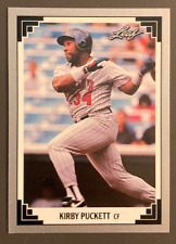 1991 KIRBY PUCKETT LEAF - 208 picture