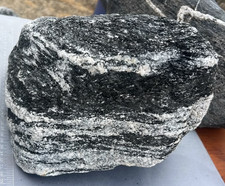 Museum Grade Mica Schist Boulder 43lb Quartz Feldspar Large Mineral Specimen picture