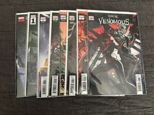Venom War: Venomous & Zombiotes #1-3 + Black Widow Marvel Comics Full Set picture