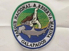 Patch Galapagos National Park Ecuador Turtle Shark Souvenir South America picture