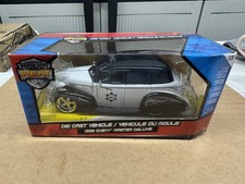 1:24 Jada Badge City Heat 1939 Chevy Master Deluxe Police Diecast Car New NIB AA picture