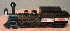 RARE VTG AVON 1876 CENTENNIAL EXPRESS AFTER SHAVE BOTTLE FULL 1986 picture