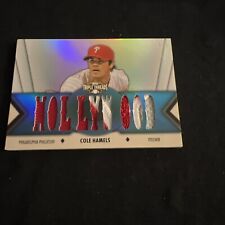 2012 Triple Threads Cole Hamels Jersey Patch Relic /3 HOLLYWOOD picture