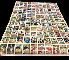 first run #1 first print uncut sheet Of Bowman 1991 Baseball Cards picture