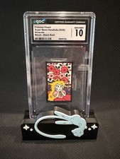 2020 NINTENDO SUPER MARIO HANAFUDA JPN PRINCESS PEACH CGC 10 GEM MINT picture