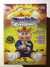 2021 Topps Chrome 4 Garbage Pail Kids (GPK) Factory Sealed Blaster SHIPPED FREE picture