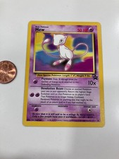 WOTC POKEMON TCG - 2000 MEW BLACK STAR PROMO #8 ~ NON-HOLO VINTAGE picture
