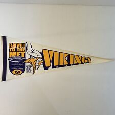 1981 Minnesota Vikings Pennant Flag Vintage NFL Collectible Football Stadium New picture
