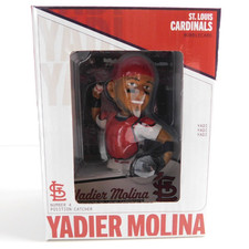 St Louis Cardinals Yadier Molina HOF SGA Bobblecard Bobblehead 9/12/26 NEW picture