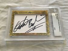 Adam Baldwin 2018 Leaf Masterpiece Cut Signature signed card 1/1 JSA Serenity picture