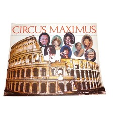Vintage Caesars Palace Circus Maximus Wine Menu Frank Sinatra Sammy Davis Jr picture