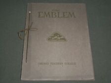 1913 THE EMBLEM CHICAGO NORMAL COLLEGE YEARBOOK - ILLINOIS - PHOTOS - YB 1130 picture