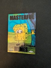 2025 Topps Chrome SpongeBob Masterful Memes 