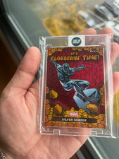 2026 Topps Finest Fantastic Four Silver Surfer CT-18 Clobberin' Time Red /5 picture