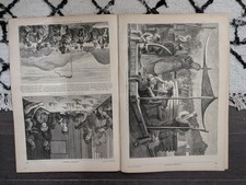 Oct 18 1873 Harpers Weekly, Thomas Nast Panic of 1873, Wall Street Ruins picture