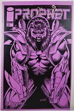 🟣 DAN PANOSIAN SIGNED PROPHET #1 PREVIEW PURPLE ASHCAN IMAGE 1993 ROB LIEFELD picture