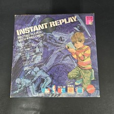 Instant Replay By Mattel with 12 Discs. Good Condition Does NOT Play picture